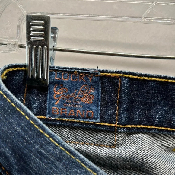 Lucky Brand Jeans Womens 4/27 Victory Rider Bootcut Stretch Medium Washed Blue - Picture 7 of 13